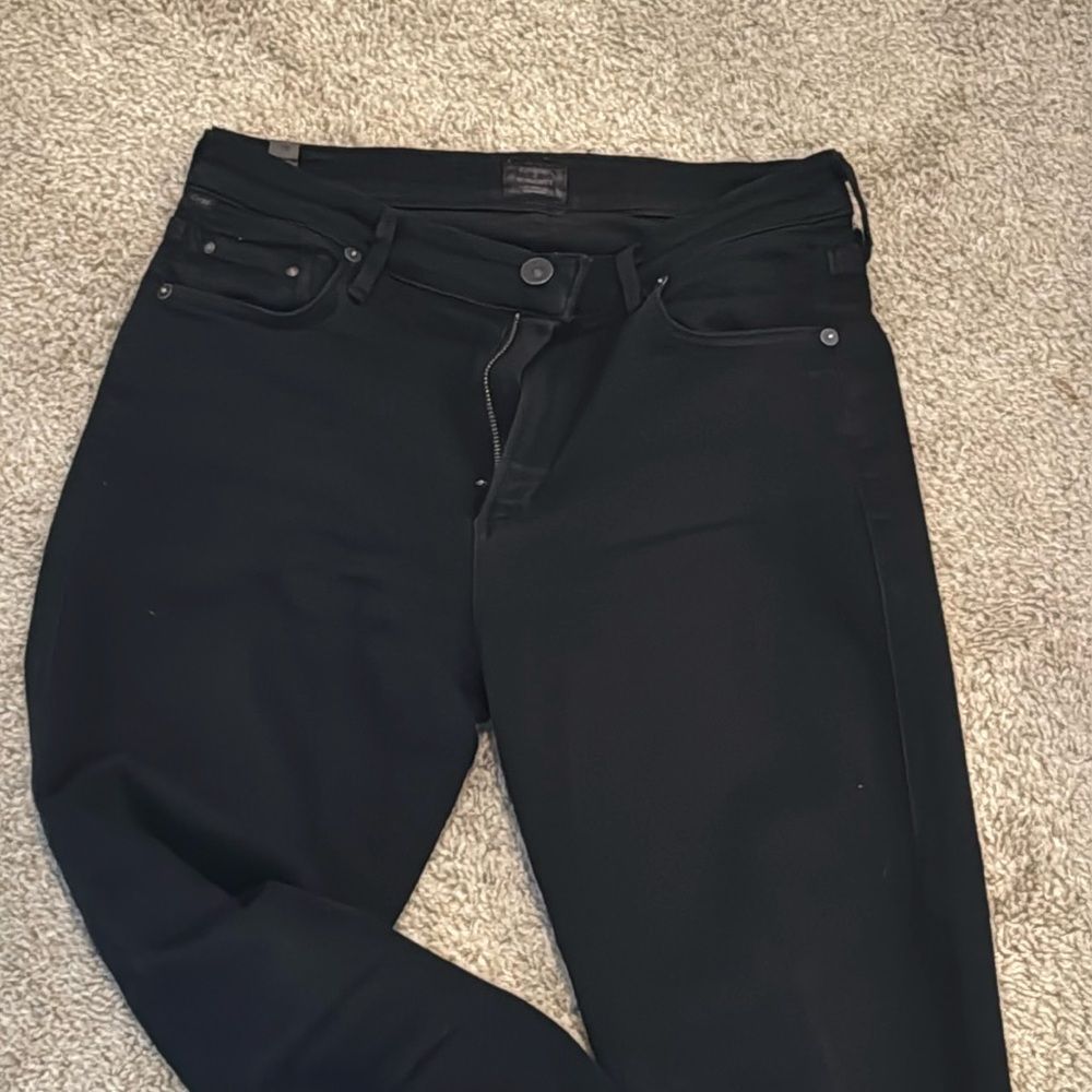 Citizens of Humanity black skinny jeans